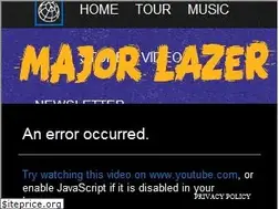 Sites similar to majorlazer.com