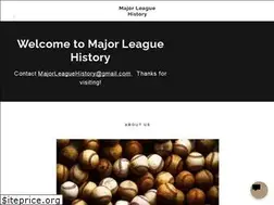 Sites similar to majorleaguehistory.com