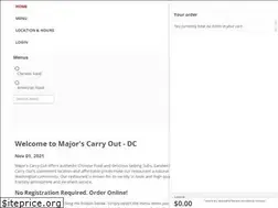 Sites similar to majorscarryout-dc.com