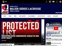 Sites similar to majorserieslacrosse.ca