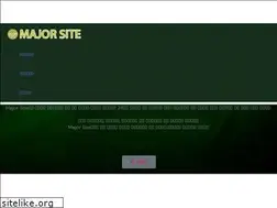 Sites similar to majorsite.org