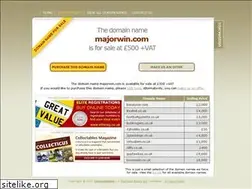 Sites similar to majorwin.com