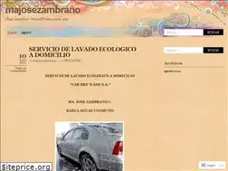 Sites similar to majosezambrano.wordpress.com