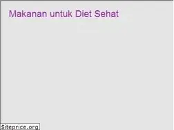 Sites similar to makananuntukdietsehat.com