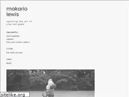 Sites similar to makariolewis.com