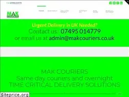 Sites similar to makcouriers.co.uk