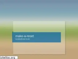 Sites similar to make-a-reset.de