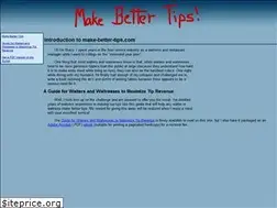 Sites similar to make-better-tips.com