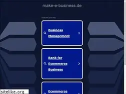 Sites similar to make-e-business.de