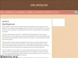 Sites similar to make-origami.com
