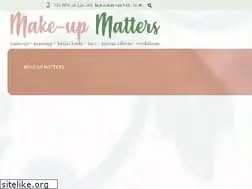 Sites similar to make-upmatters.com