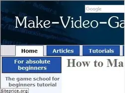 Sites similar to make-video-games.com