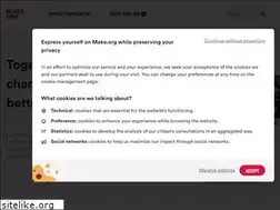 Sites similar to make.org