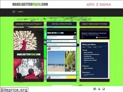 Sites similar to makeabetterplace.com