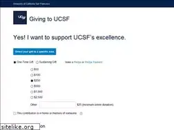 Sites similar to makeagift.ucsf.edu
