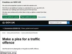 Sites similar to makeaplea.service.gov.uk