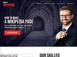 Sites similar to makeawikipage.net