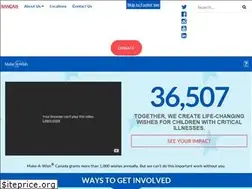 Sites similar to makeawish.ca