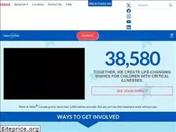 Sites similar to makeawishsa.ca