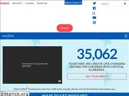 Sites similar to makeawishtco.ca