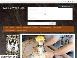 Sites similar to makeawoodsign.com