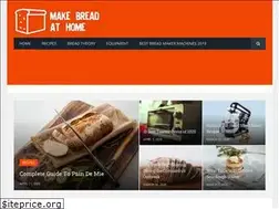 Sites similar to makebreadathome.com