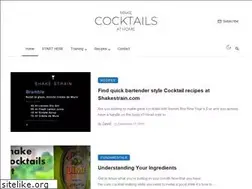 Sites similar to makecocktailsathome.com