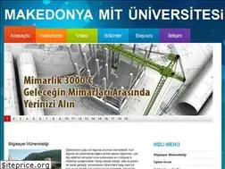 Sites similar to makedonyamituniversitesi.com
