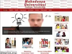 Sites similar to makedonyauniversiteleri.com.tr