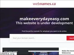 Sites similar to makeeverydayeasy.com