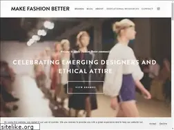 Sites similar to makefashionbetter.com