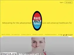 Sites similar to makehealthprimary.com