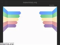Sites similar to makeinitaly.org