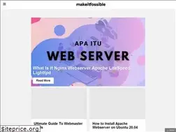 Sites similar to makeitfossible.web.id
