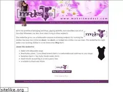 Sites similar to makeitmodest.com