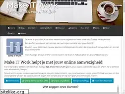 Sites similar to makeitwork.be