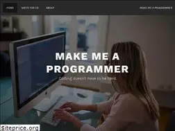 Sites similar to makemeaprogrammer.com