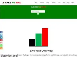 Sites similar to makememax.com