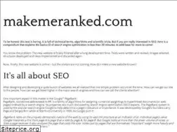 Sites similar to makemeranked.com