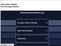 Sites similar to makemoneyonbetfair.com