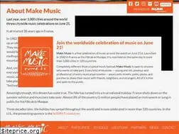 Sites similar to makemusicday.org