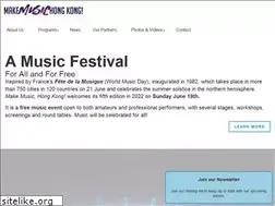 Sites similar to makemusichk.com