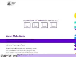 Sites similar to makemusiclagos.org.ng