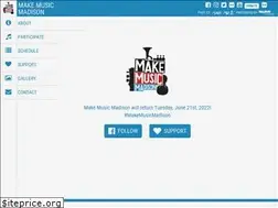 Sites similar to makemusicmadison.org