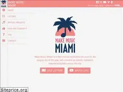 Sites similar to makemusicmiami.org