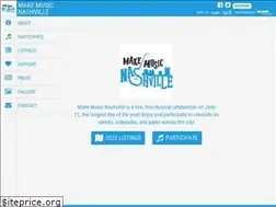 Sites similar to makemusicnashville.org