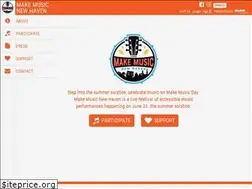 Sites similar to makemusicnewhaven.org