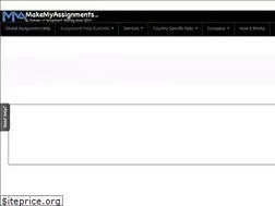 Sites similar to makemyassignments.com