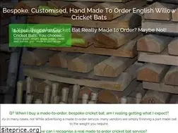 Sites similar to makemycricketbat.com