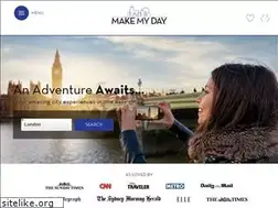 Sites similar to makemyday.travel